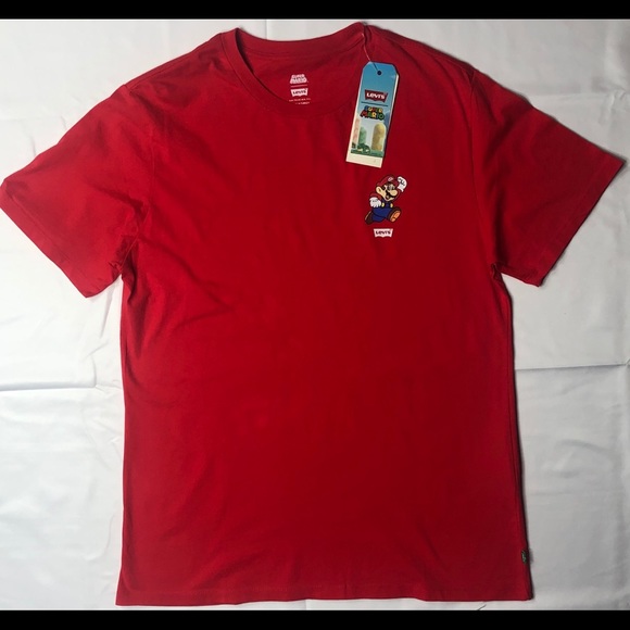 Levis X Super Mario Bros Tshirt 
